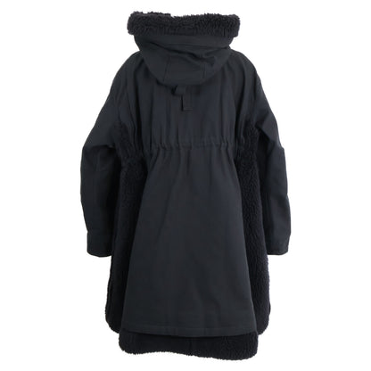 sacai サカイ x カーハート 美品 23-06740 Carhartt WIP Canvas Parka Siberian キャンバス シベリアン フリースボア コート 3