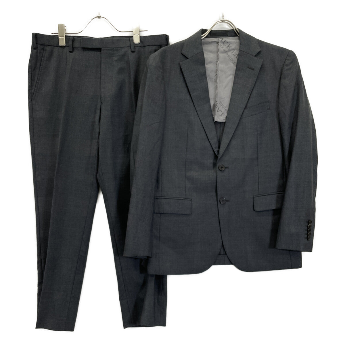 BLACK LABEL CRESTBRIDGE ブラックレーベルクレストブリッジ 51H11-116-08 ｸﾞﾚｰ ｽｰﾂｾｯﾄｱｯﾌﾟ スーツ セットアップ 38