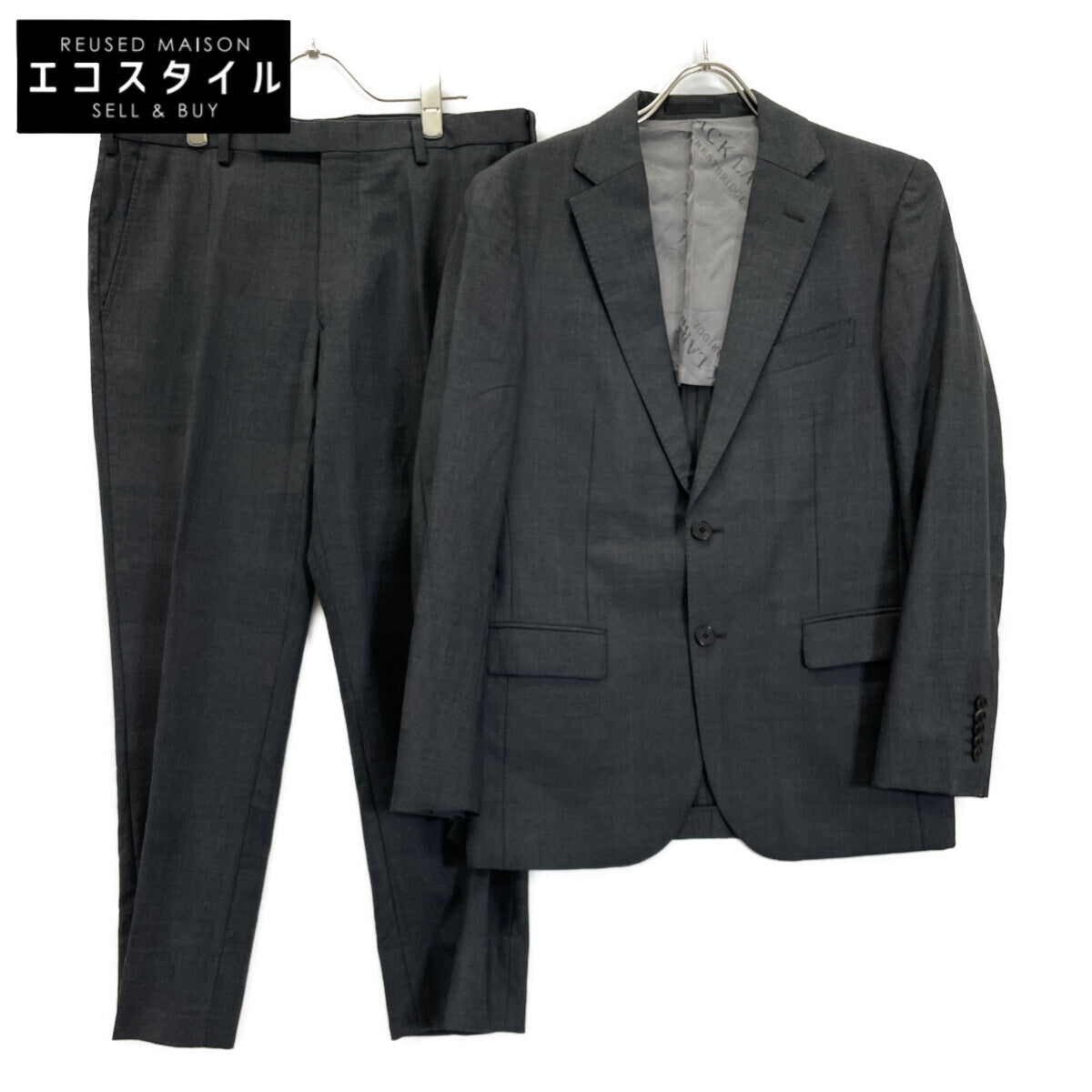 BLACK LABEL CRESTBRIDGE ブラックレーベルクレストブリッジ 51H11-116-08 ｸﾞﾚｰ ｽｰﾂｾｯﾄｱｯﾌﾟ スーツ セットアップ 38