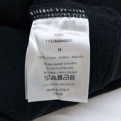 DIOR ディオール 113J688A0531 フラワーロゴ刺繍 プルオーバー パーカー トップス M