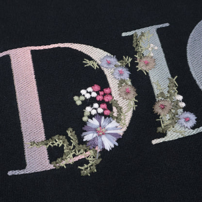 DIOR ディオール 113J688A0531 フラワーロゴ刺繍 プルオーバー パーカー トップス M