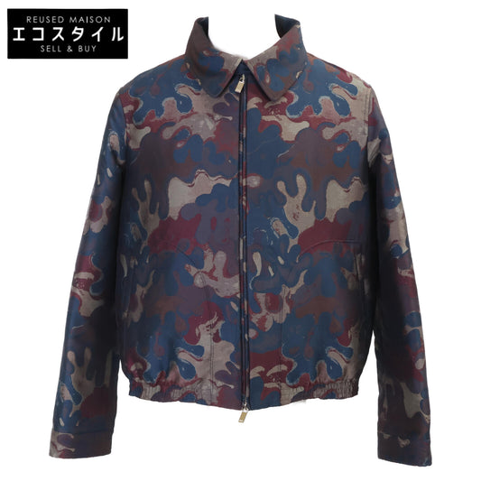 DIOR ディオール ｘPeter Doigピータードイク【美品/国内正規】143C402A5336 総柄 ジップアップ ブルゾン/ ジャケット 52