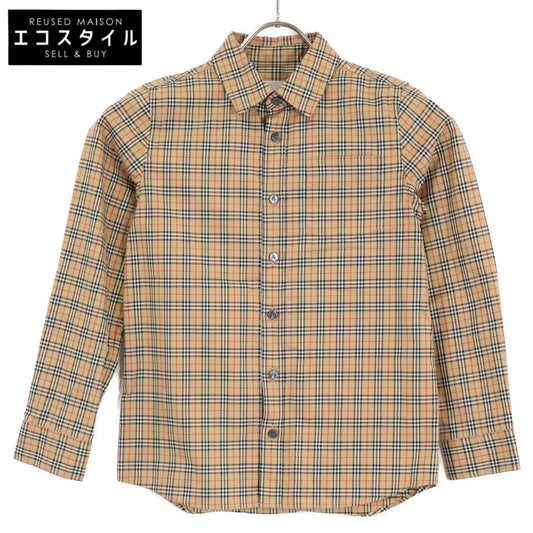 BURBERRY バーバリー 【美品/国内正規】8042957 ノヴァチェック 長袖シャツ/ トップス 8Y