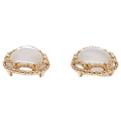 agete アガット 【美品】K10 マルチストーン ピアス チャーム