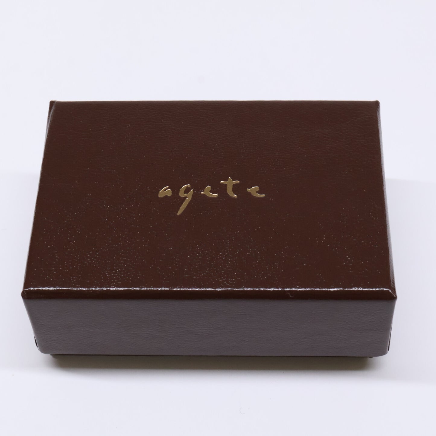 agete アガット 【美品】K10 マルチストーン ピアス チャーム