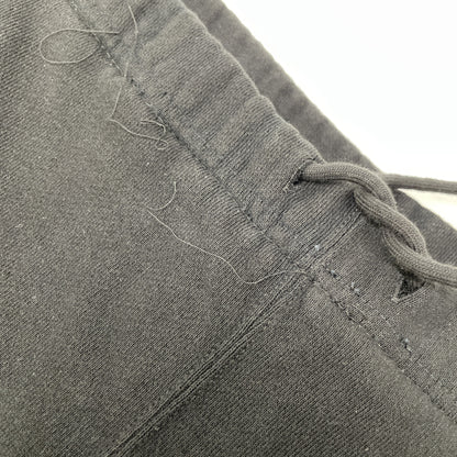 SAINT MICHAEL セントマイケル ﾌﾞﾗｯｸ SM-HR8-0000-059 SWEAT SHORTS RIBON SWEAT ボトムス L