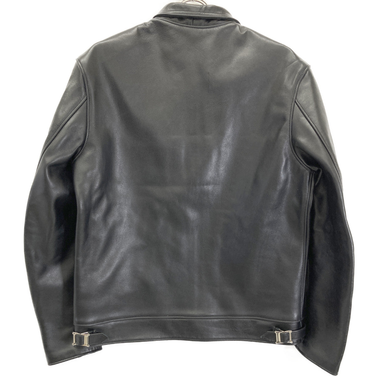 666 666トリプルシックス ﾌﾞﾗｯｸ LETHER WARE ﾗｲﾀﾞｰｽｼﾞｬｯｹｯﾄ ジャケット 40