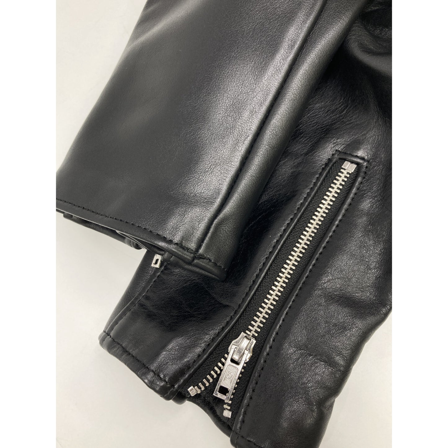 666 666トリプルシックス ﾌﾞﾗｯｸ LETHER WARE ﾗｲﾀﾞｰｽｼﾞｬｯｹｯﾄ ジャケット 40