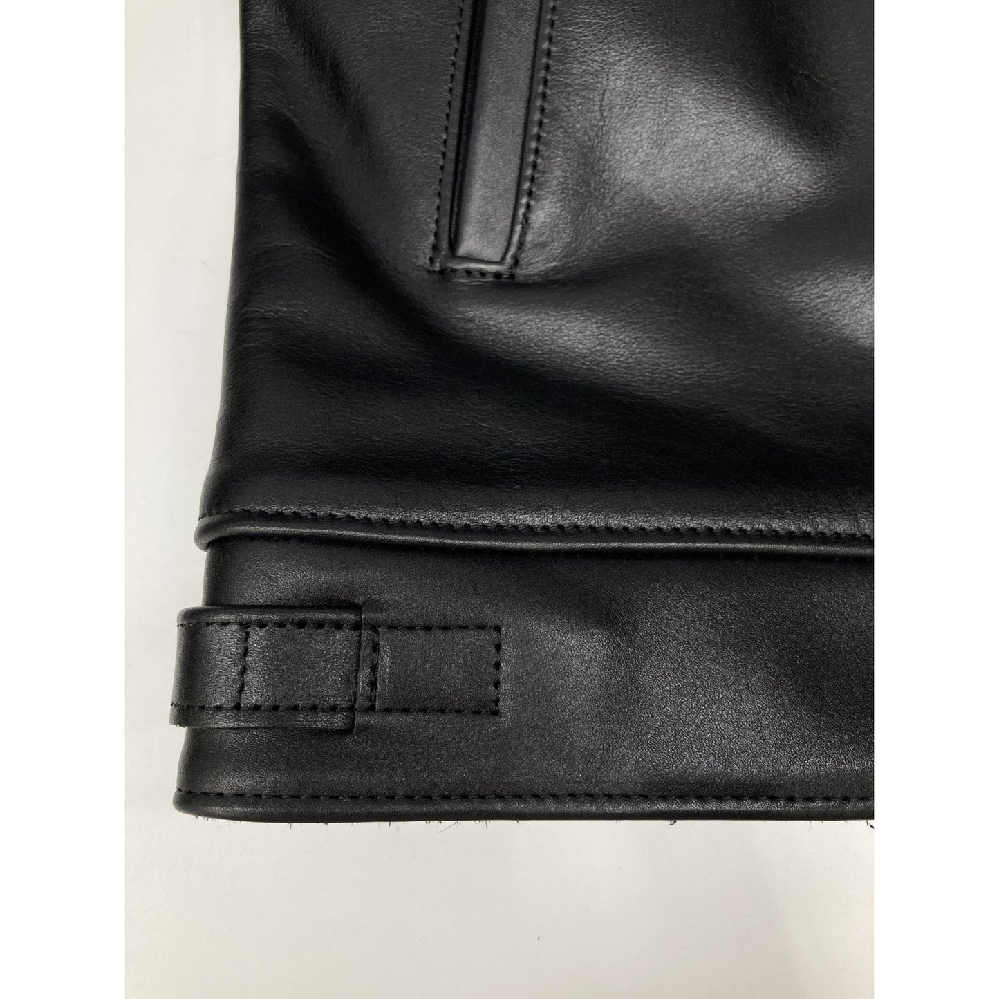 666 666トリプルシックス ﾌﾞﾗｯｸ LETHER WARE ﾗｲﾀﾞｰｽｼﾞｬｯｹｯﾄ ジャケット 40