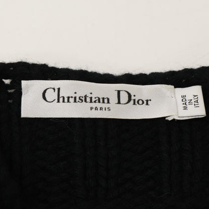 Christian Dior クリスチャンディオール 【国内正規】154T39AM110 ラビット カシミヤｘウール ニット ベスト I:38