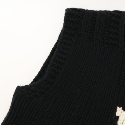 Christian Dior クリスチャンディオール 【国内正規】154T39AM110 ラビット カシミヤｘウール ニット ベスト I:38