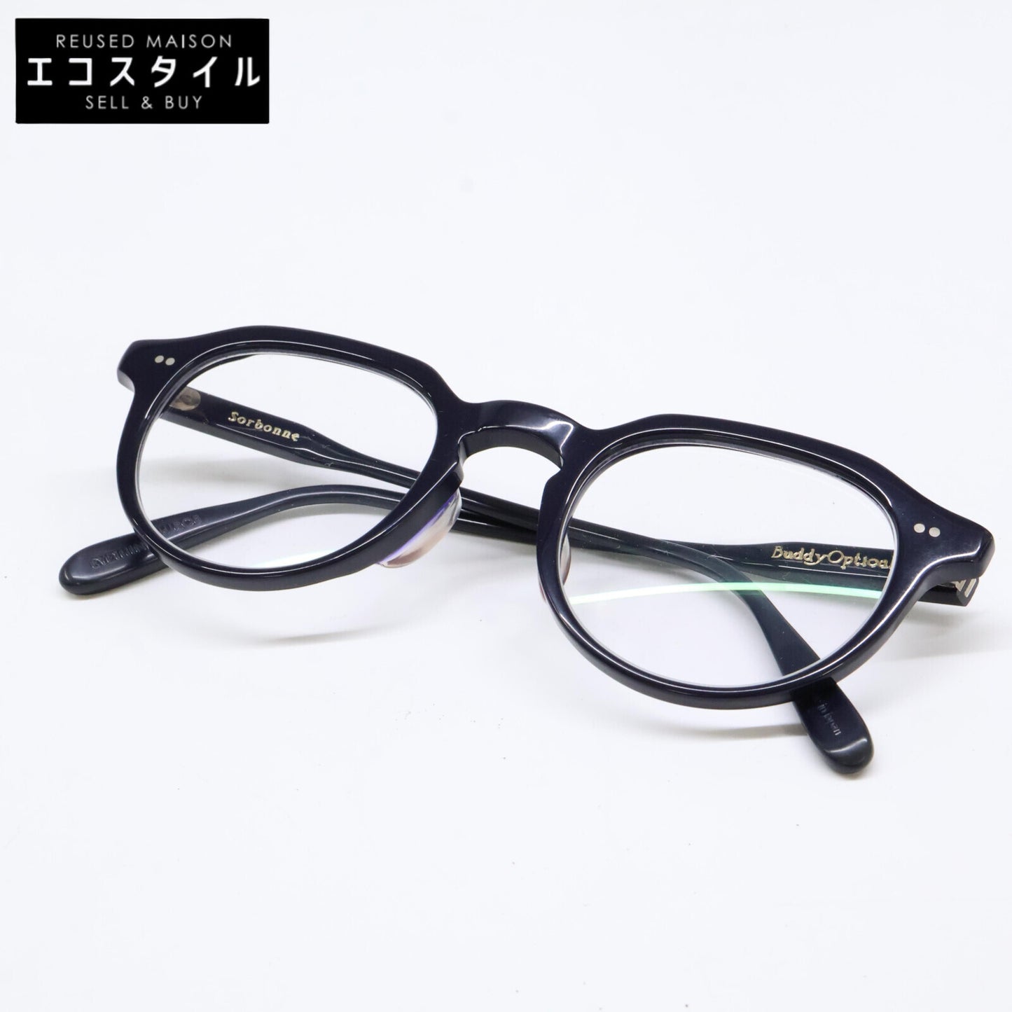 Buddy Optical バディーオプティカル Sorbonne ソルボンヌ 度入りレンズ クラウンパント メガネフレーム 眼鏡
