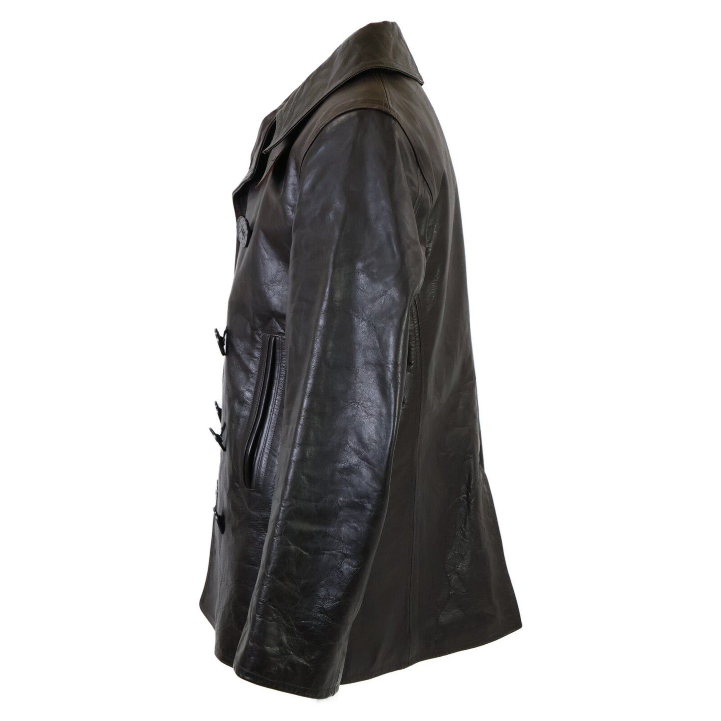 BUZZ RICKSON'S バズリクソンズ 【美品】BR80420 ウィリアムギブソン ホースハイド ピー コート 40