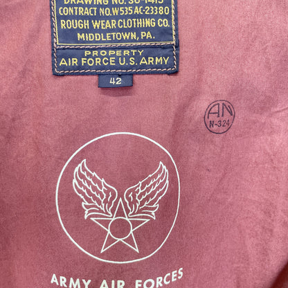 BUZZ RICKSON'S バズリクソンズ BR80253/BR80312 ﾗﾌｳｪｱ復刻 A-2 ﾎｰｽﾊｲﾄﾞﾌﾗｲﾄｼﾞｬｹｯﾄ ジャケット 42