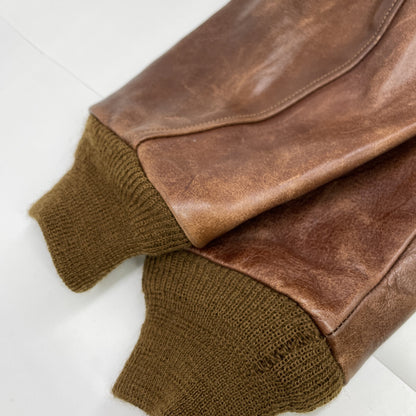 BUZZ RICKSON'S バズリクソンズ BR80253/BR80312 ﾗﾌｳｪｱ復刻 A-2 ﾎｰｽﾊｲﾄﾞﾌﾗｲﾄｼﾞｬｹｯﾄ ジャケット 42