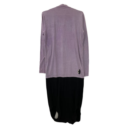 COMMEdesGARCONS コムデギャルソン 2010年 ブラック×パープル GG-T030 ロング カーディガン トップス XS