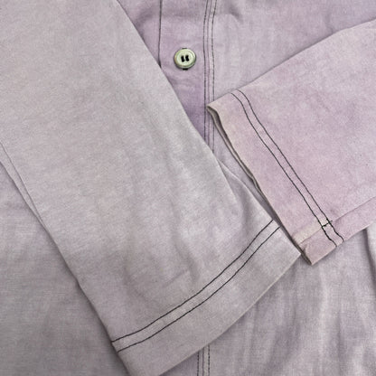 COMMEdesGARCONS コムデギャルソン 2010年 ブラック×パープル GG-T030 ロング カーディガン トップス XS