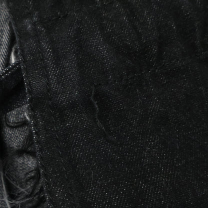 CHANEL シャネル 【国内正規】02A P20193 ファー デニム コート 36