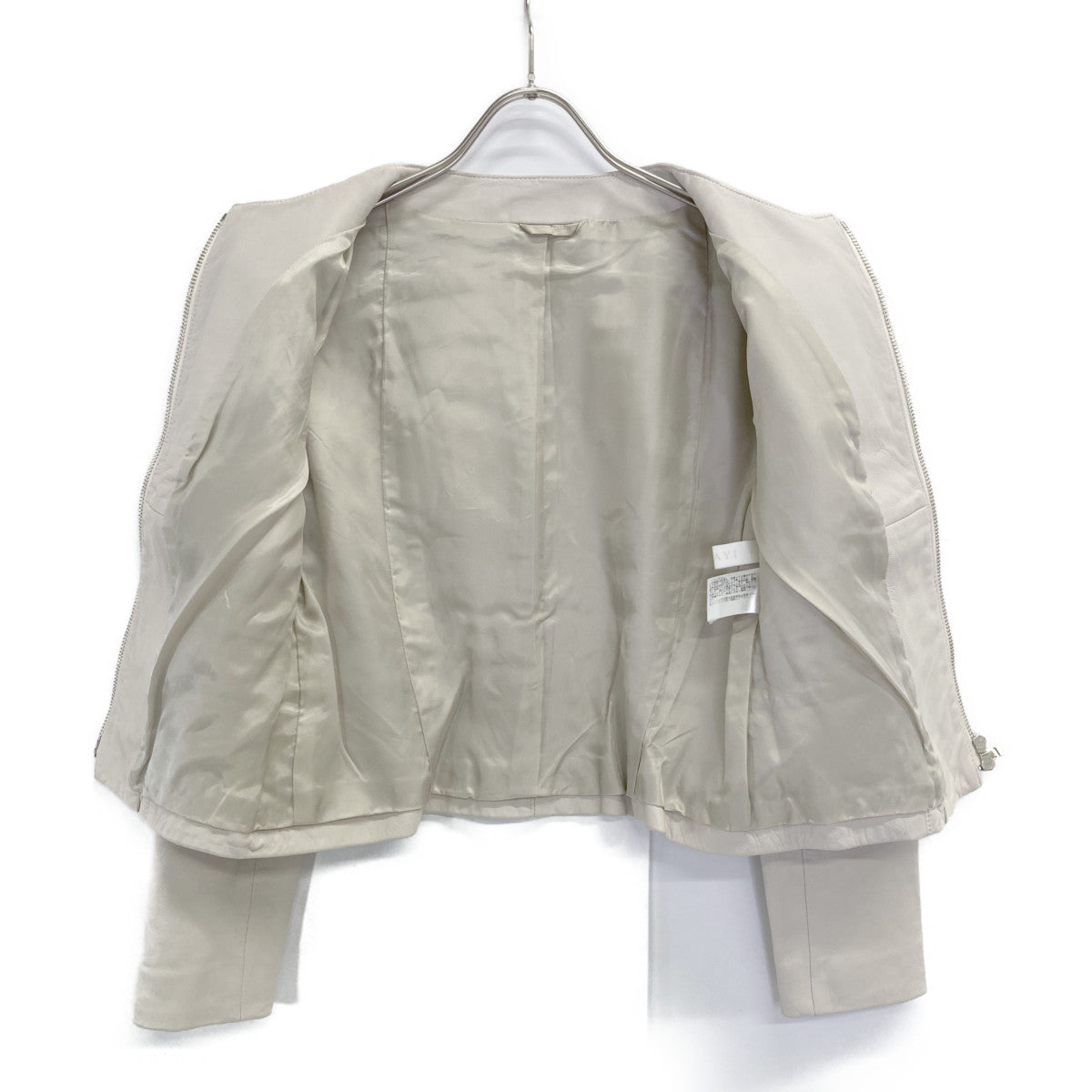 ANAYI アナイ 101617-10-040-04-360 羊革 ﾚｻﾞｰｼﾞｬｹｯﾄ ジャケット 36