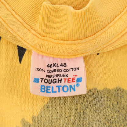 BELTON ベルトン 80s イエロー ボブマーリ- Tシャツ トップス 46XL48