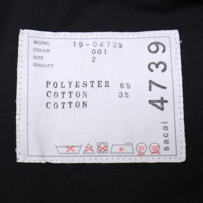 sacai サカイ 19‐04739 フェアアイル刺繍 サイドジップ シャツブルゾン/ ジャケット 2