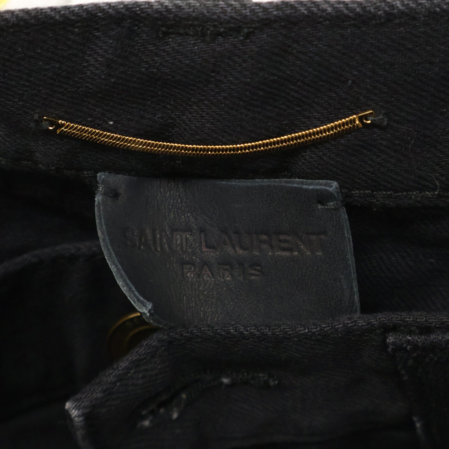 SAINT LAURENT PARIS サンローランパリ 614447 YO500 ﾃﾞﾆﾑﾊﾟﾝﾂｽｷﾆｰ ボトムス 27