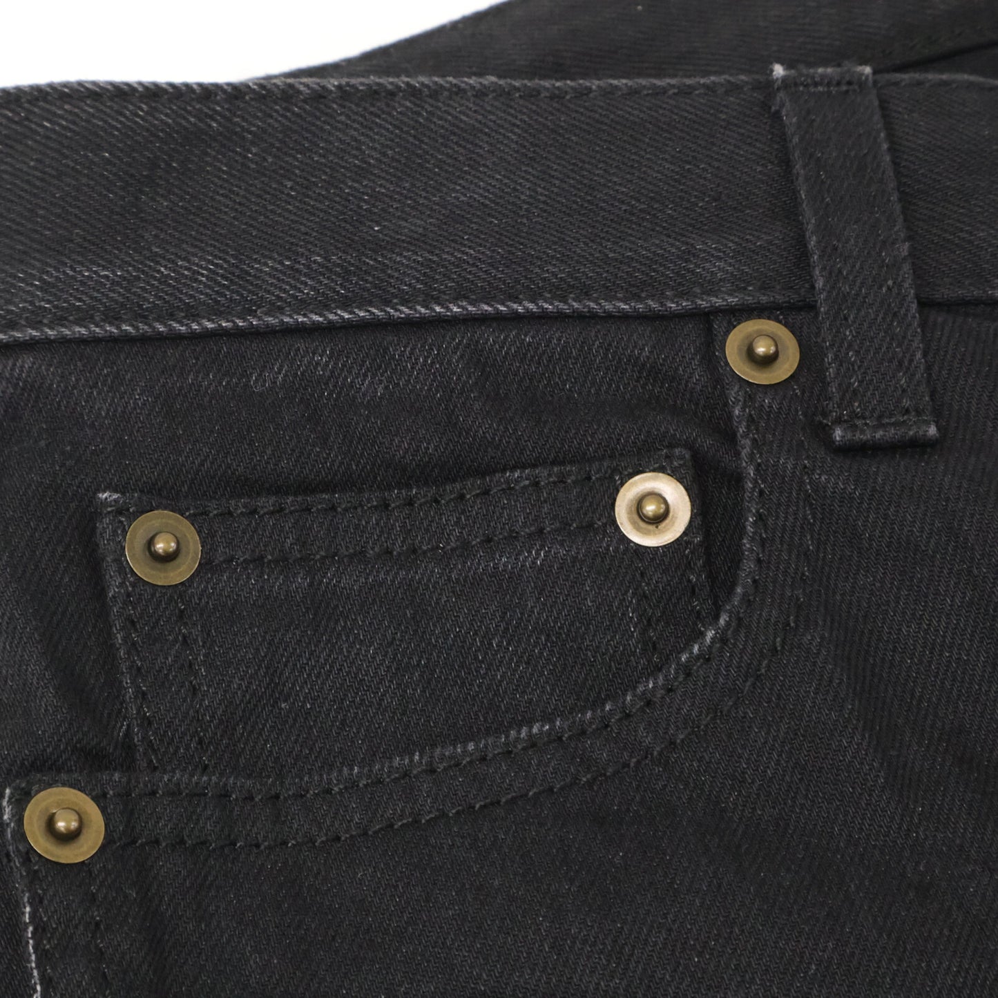 SAINT LAURENT PARIS サンローランパリ 614447 YO500 ﾃﾞﾆﾑﾊﾟﾝﾂｽｷﾆｰ ボトムス 27