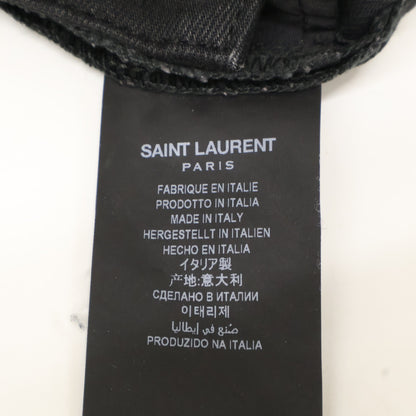 SAINT LAURENT PARIS サンローランパリ 527379 YO500 ﾃﾞﾆﾑﾊﾟﾝﾂｽｷﾆｰ ボトムス 26