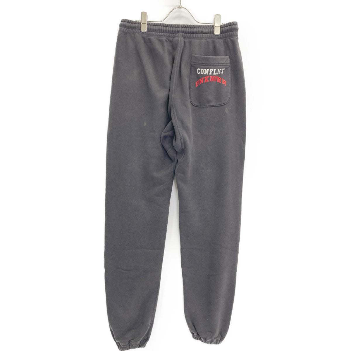 SAINT MICHAEL セントマイケル ×デニムティアーズ 24SS グレー SM-YS8-0000-C04 DT SWT PNTS STRUGGLE ボトムス S