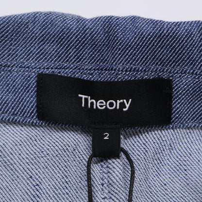Theory セオリー 2025年SS Denim Crunch Cinched Jacket 5104103 ジャケット 2