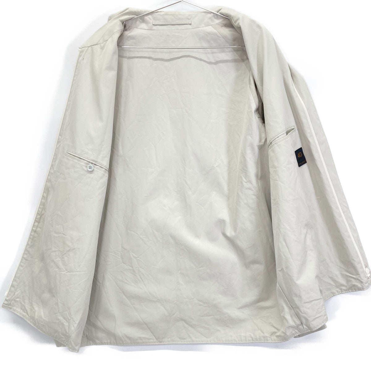 SCYEBASICS サイ ベーシックス グレー MPB-233M ハリトン ジャケット ジャケット 40