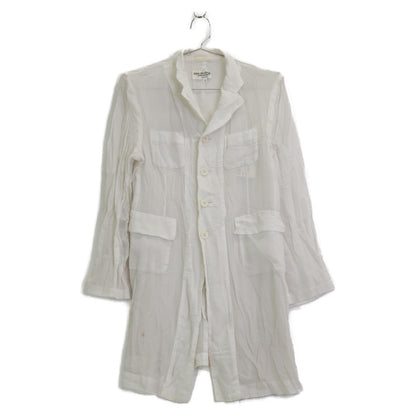 COMMEdesGARCONS コムデギャルソン ホワイト RJ-10008M ポリエステル100 シャツ トップス M