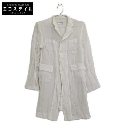 COMMEdesGARCONS コムデギャルソン ホワイト RJ-10008M ポリエステル100 シャツ トップス M
