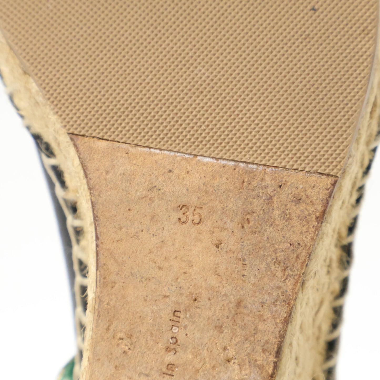 CELINE セリーヌ オープントゥ エスパドリーユ ウェッジソール サンダル シューズ 35