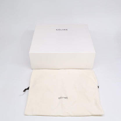 CELINE セリーヌ 【美品】オープントゥ エスパドリーユ ウェッジソール サンダル シューズ 34