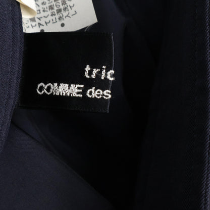 tricotCOMMEdesGARCONS トリココムデギャルソン ﾈｲﾋﾞｰ TS-11001M ｳｰﾙ100 ｽｶｰﾄ スカート M