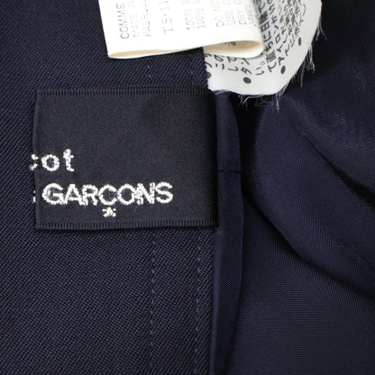 tricotCOMMEdesGARCONS トリココムデギャルソン ﾈｲﾋﾞｰ TS-11001M ｳｰﾙ100 ｽｶｰﾄ スカート M