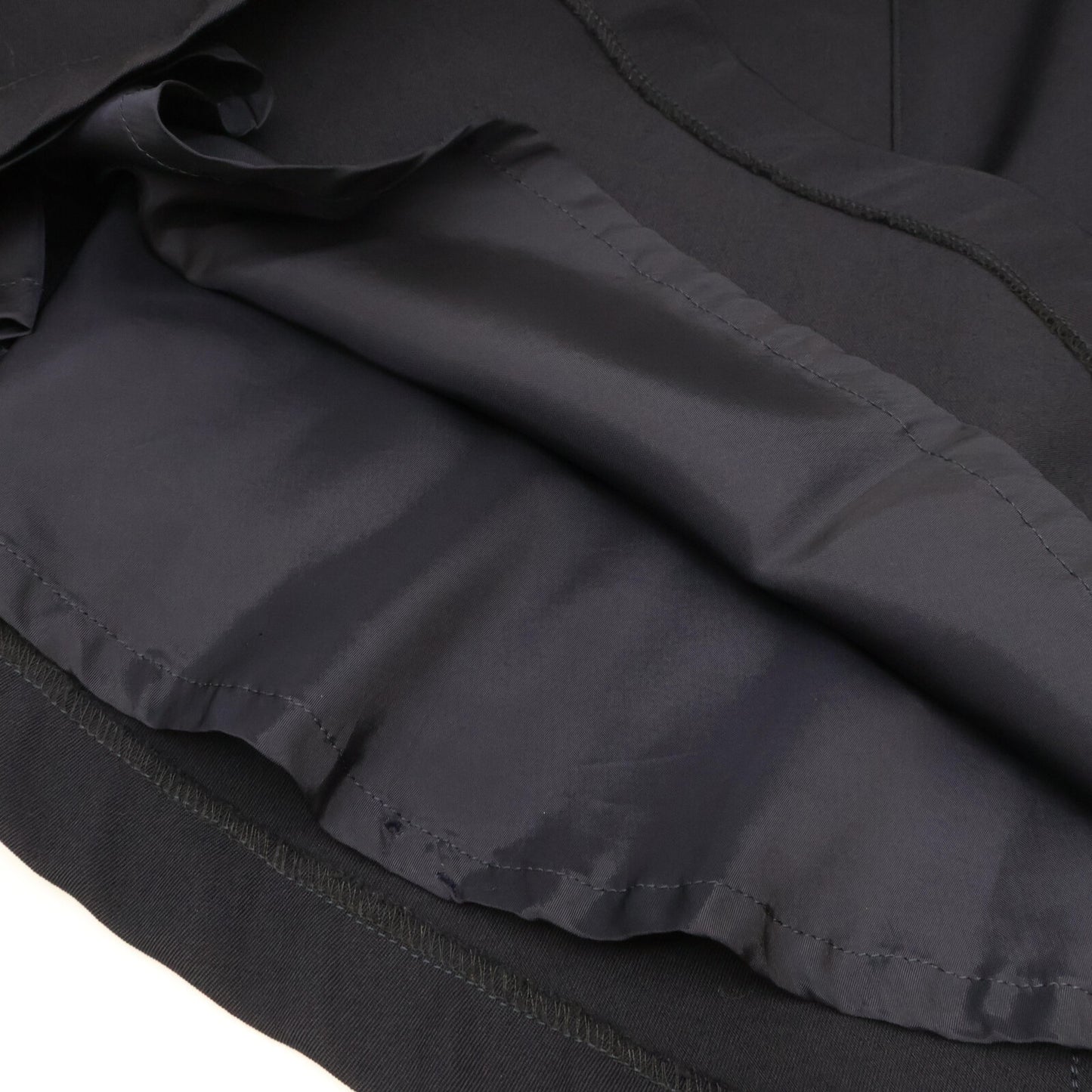 tricotCOMMEdesGARCONS トリココムデギャルソン ﾈｲﾋﾞｰ TS-11001M ｳｰﾙ100 ｽｶｰﾄ スカート M