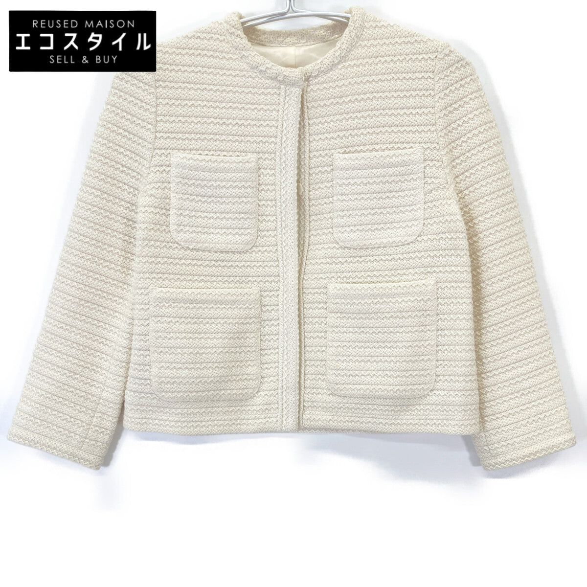 BALLSEY ボールジー ｵﾌﾎﾜｲﾄ ｷﾞﾏﾗｯｾﾙ ﾉｶﾗｰｼﾞｬｹｯﾄ ジャケット 34