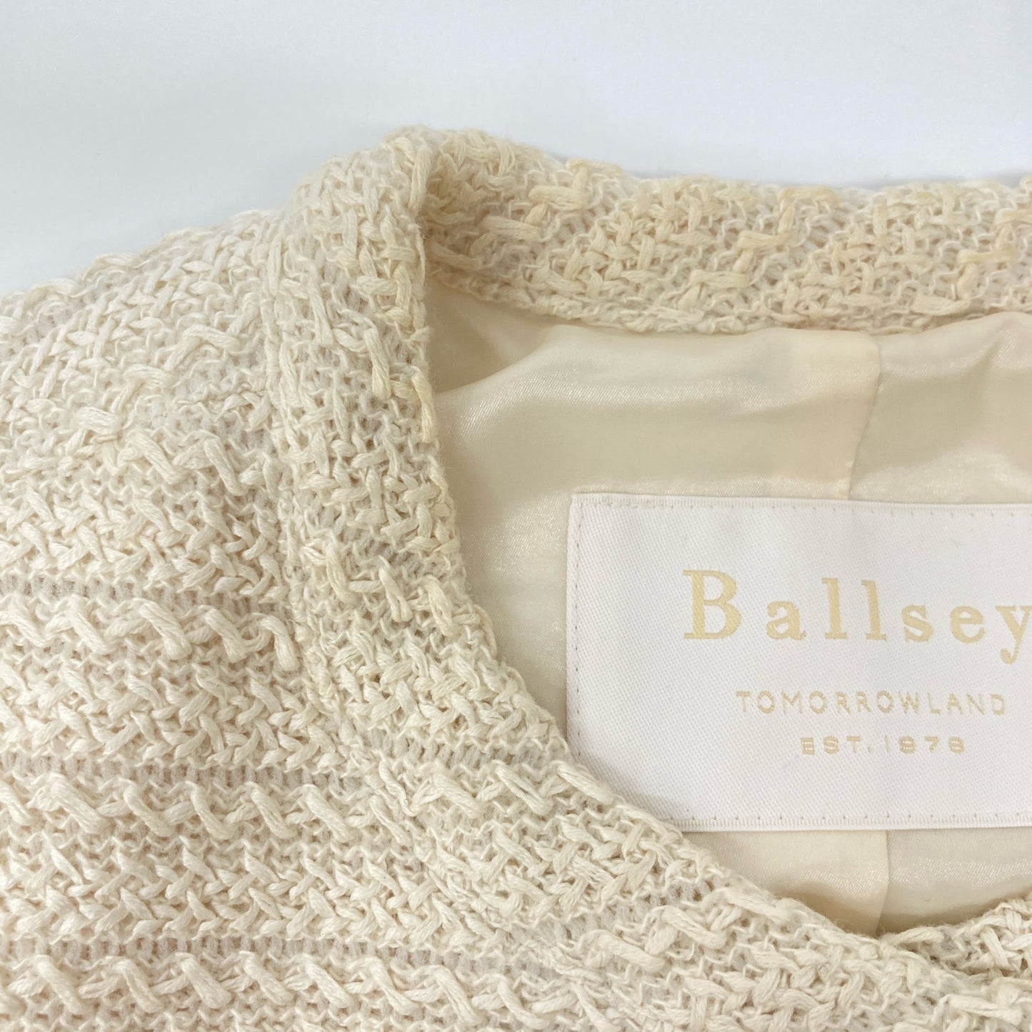 BALLSEY ボールジー ｵﾌﾎﾜｲﾄ ｷﾞﾏﾗｯｾﾙ ﾉｶﾗｰｼﾞｬｹｯﾄ ジャケット 34