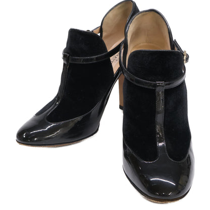 Valentino Garavani ヴァレンティノガラヴァーニ ブーティー ベロア シューズ 36