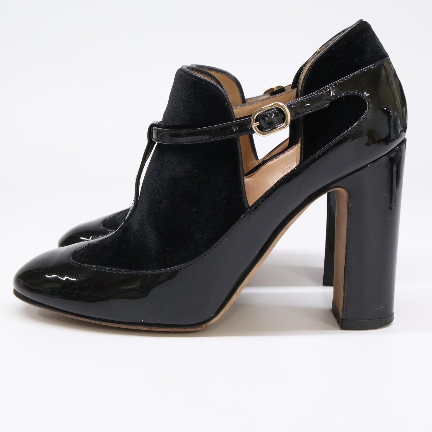 Valentino Garavani ヴァレンティノガラヴァーニ ブーティー ベロア シューズ 36