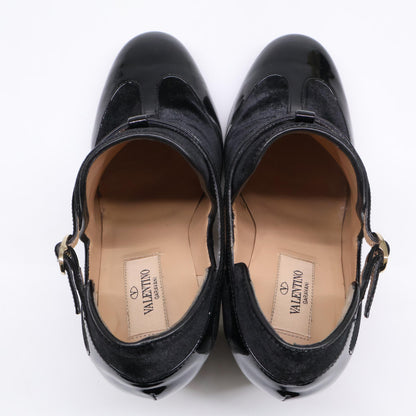 Valentino Garavani ヴァレンティノガラヴァーニ ブーティー ベロア シューズ 36