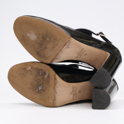 Valentino Garavani ヴァレンティノガラヴァーニ ブーティー ベロア シューズ 36