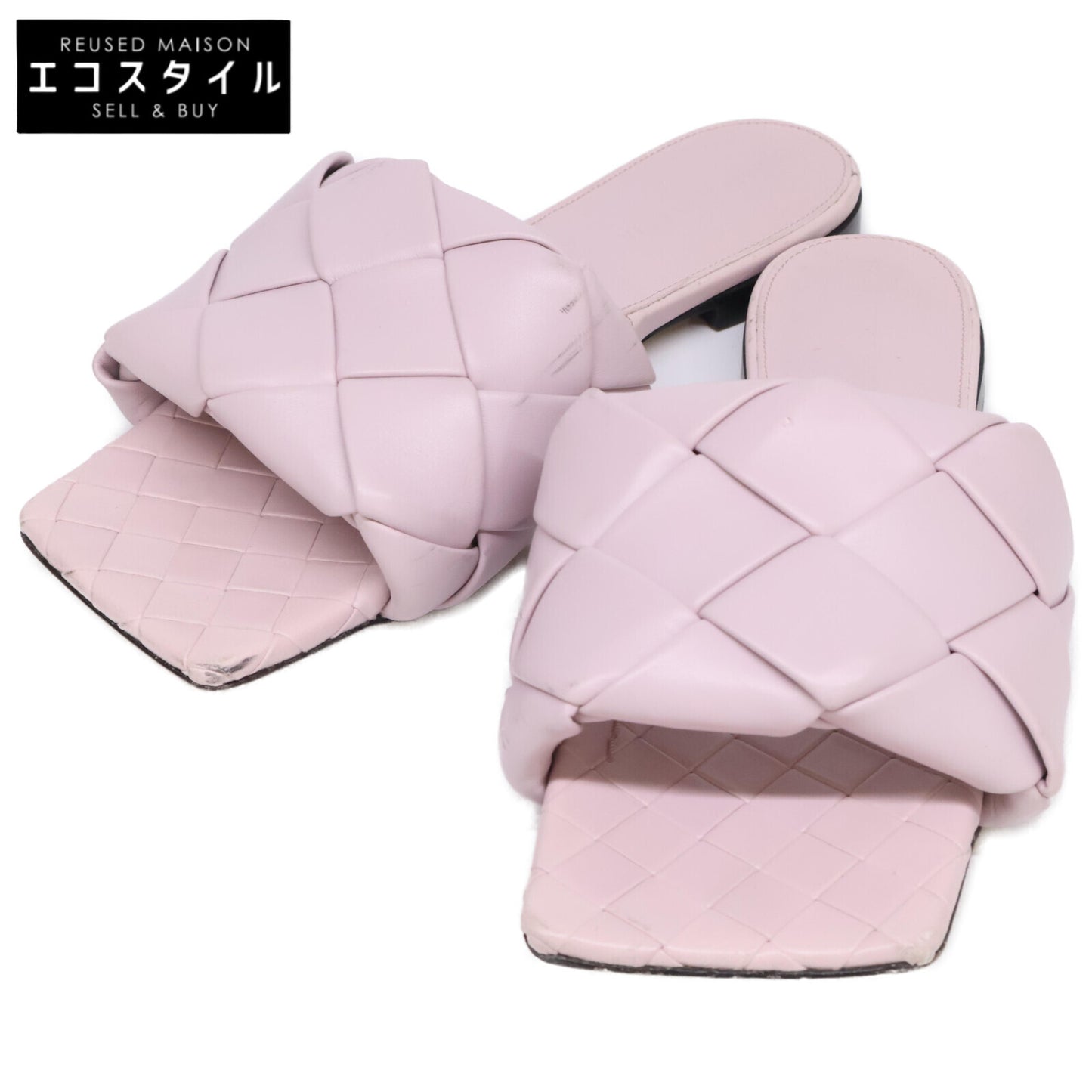 BOTTEGA VENETA ボッテガヴェネタ リド フラット サンダル シューズ 36 1/2