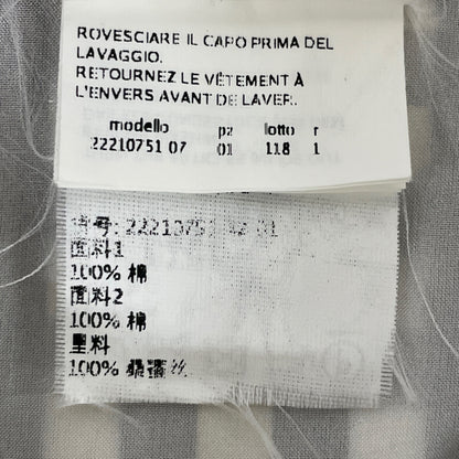 SPORTMAX スポーツマックス 国内正規 ギンガムチェック ノースリーブ フレア シャツ ワンピース 38