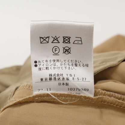 ADORE アドーア 23SS ﾌﾞﾗｳﾝ ｺｯﾄﾝﾅｲﾛﾝｸﾞﾛｸﾞﾗﾝｽｶｰﾄ スカート 36