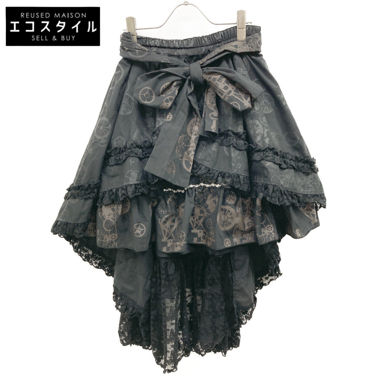 a part of me. ア･パート オブ ミー 【STEAM】ｷﾞｱﾊﾞｯｽﾙ ﾌｨｯｼｭﾃｰﾙ ｽｶｰﾄ スカート 表記無し