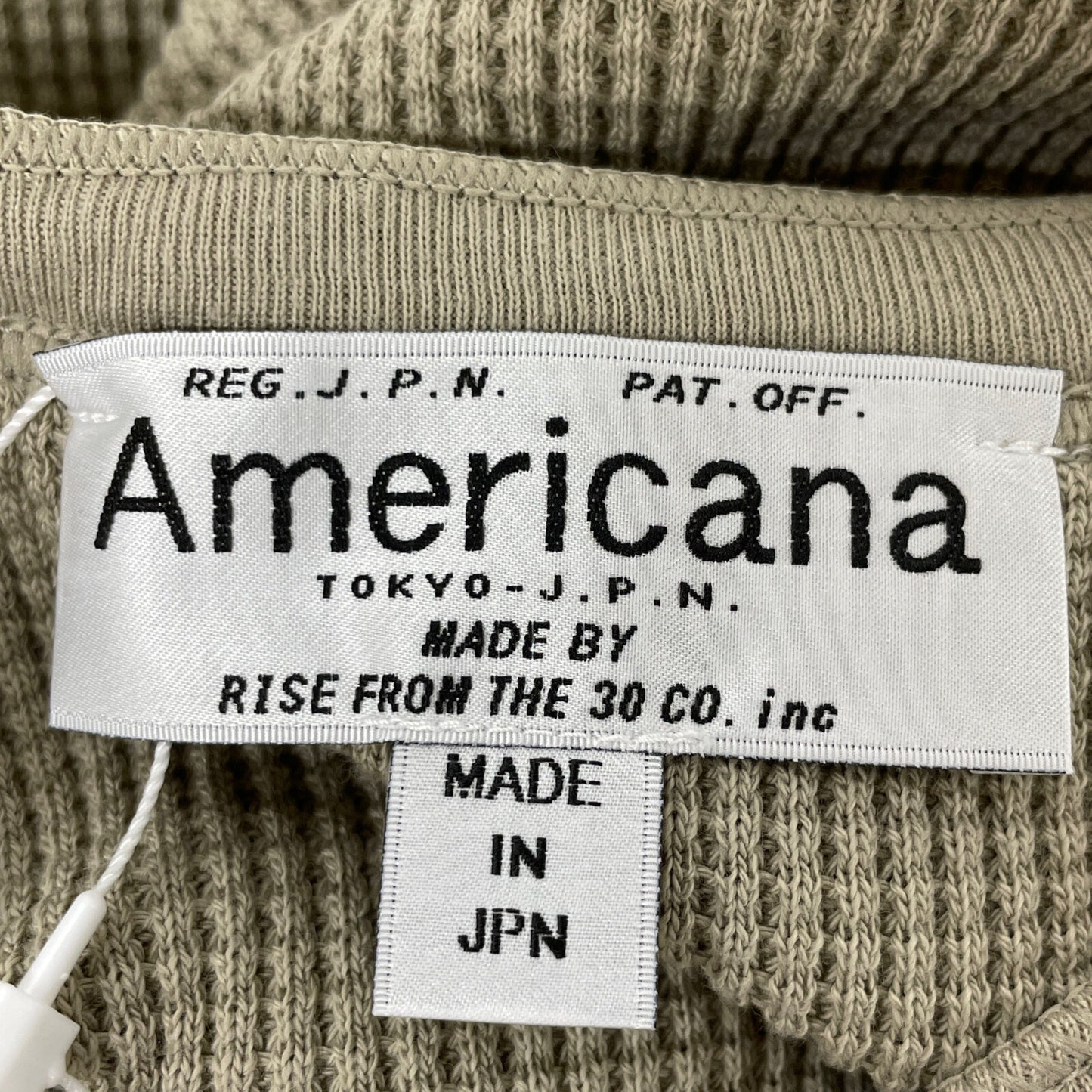 AMERICANA アメリカーナ ｸﾞﾚｰ ｻｰﾏﾙ ｶｯﾄｿｰ トップス 999