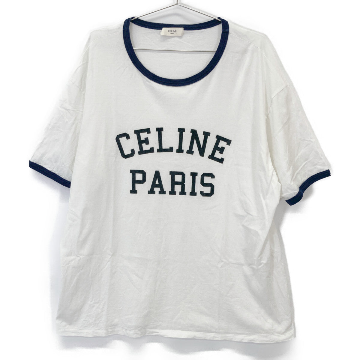 CELINE セリーヌ ﾎﾜｲﾄ 2X45M671Q.01NB Tｼｬﾂ トップス XL